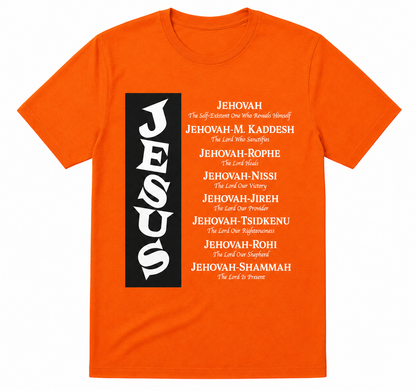 Jesus & The Names of Jehovah | Unisex Tee