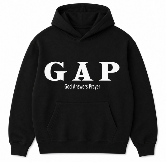 GAP – God Answers Prayer Hoodie | Unisex Hoodie