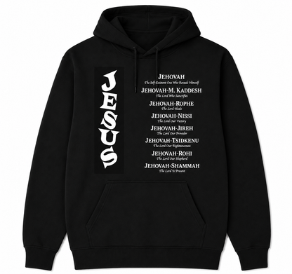 Jesus & The Names of Jehovah | Unisex Hoodie