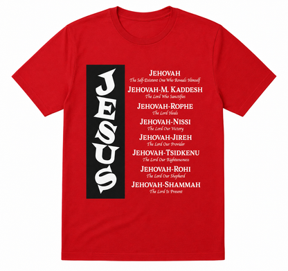 Jesus & The Names of Jehovah | Unisex Tee